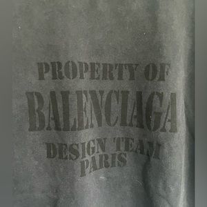Balenciaga Over-Sized T-Shirt Size Small